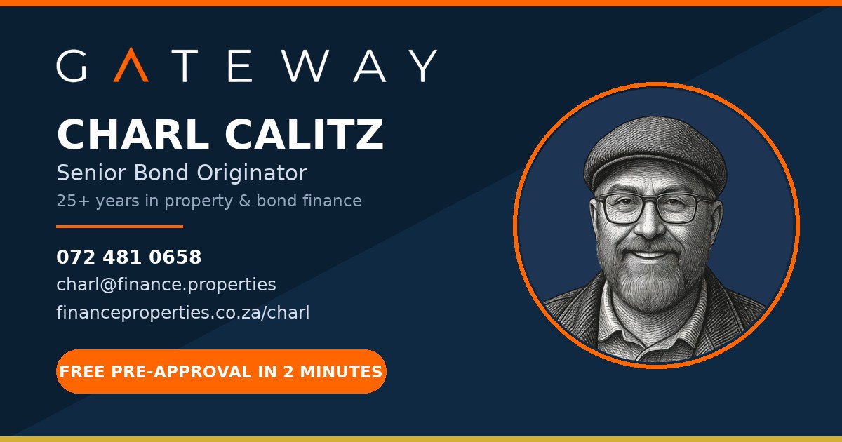 Charl Calitz, Senior Bond Originator at Gateway